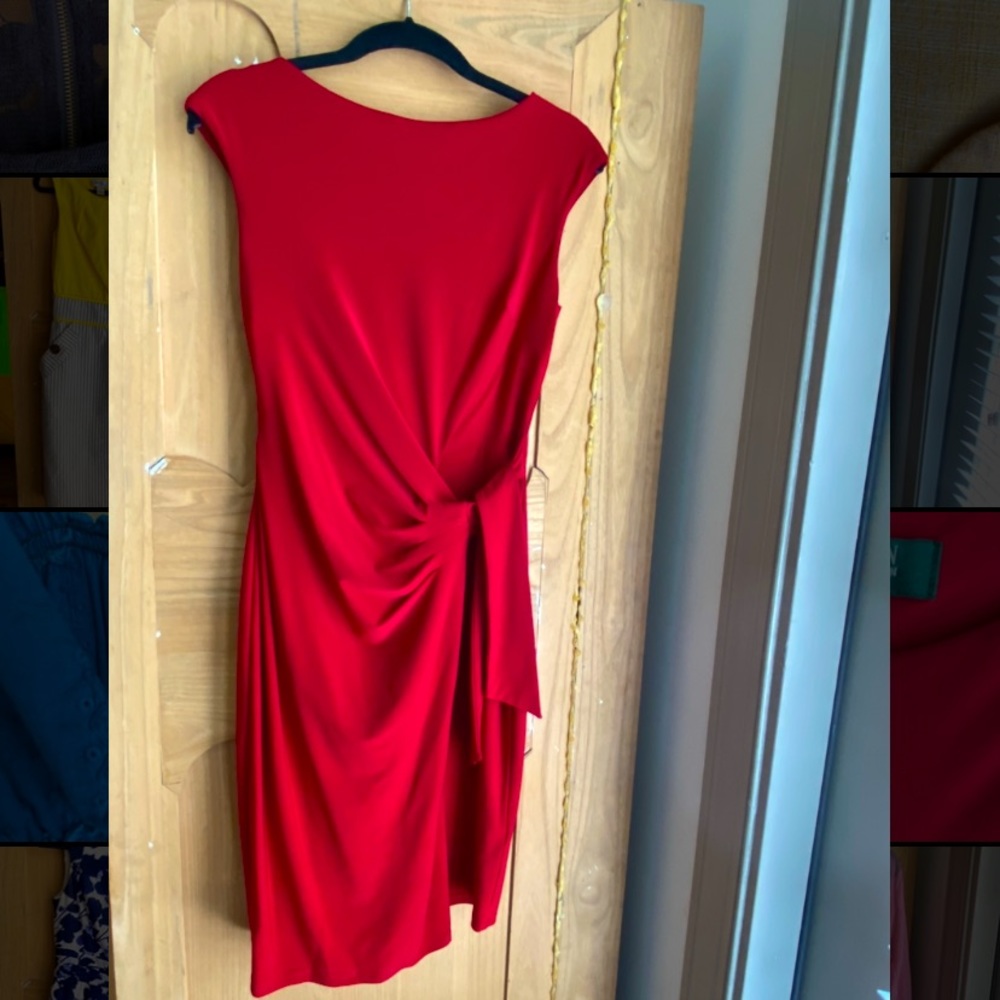 Red Ralph Lauren dress size 2